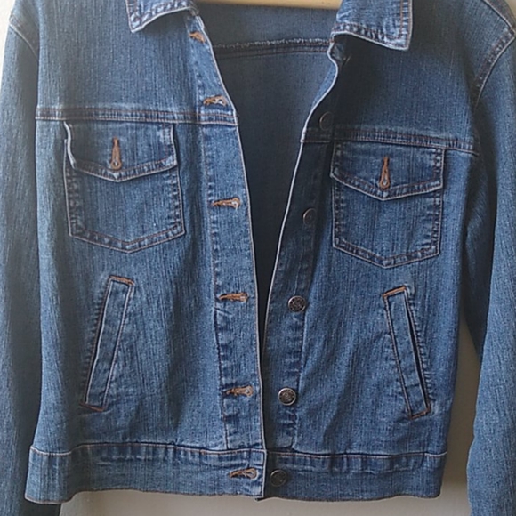 Adolfo Denim Jeans Jacket - Picture 5 of 5